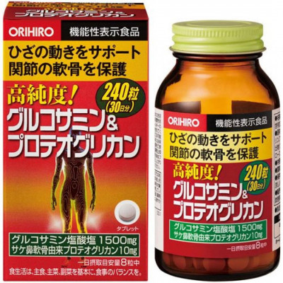 Orihiro высокоочищенный глюкозамин и протеогликан