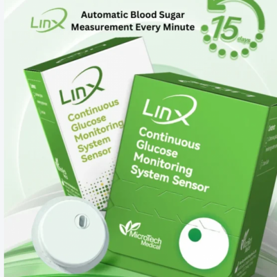 Sistem de monitorizare a glucozei cu senzor Linx Linx