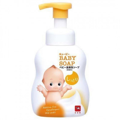 Cow Soap Kewpie Baby Foam Săpun pentru păr și corp  400ml